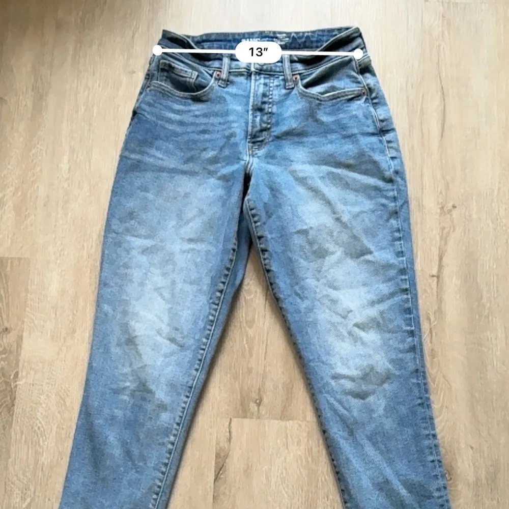 Old Navy OG High Rise Curvy Straight Blue 4 Women's Jeans